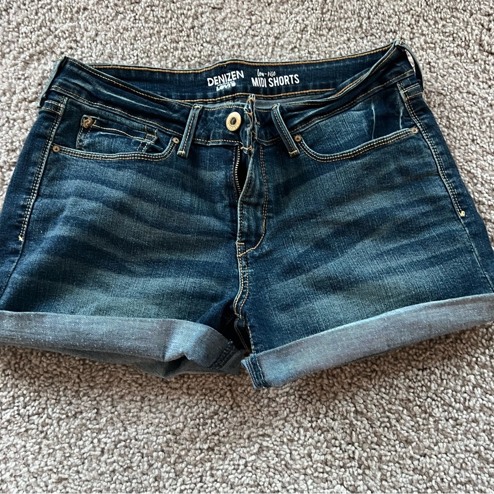 Levi’s Dark Blue Jean Shorts